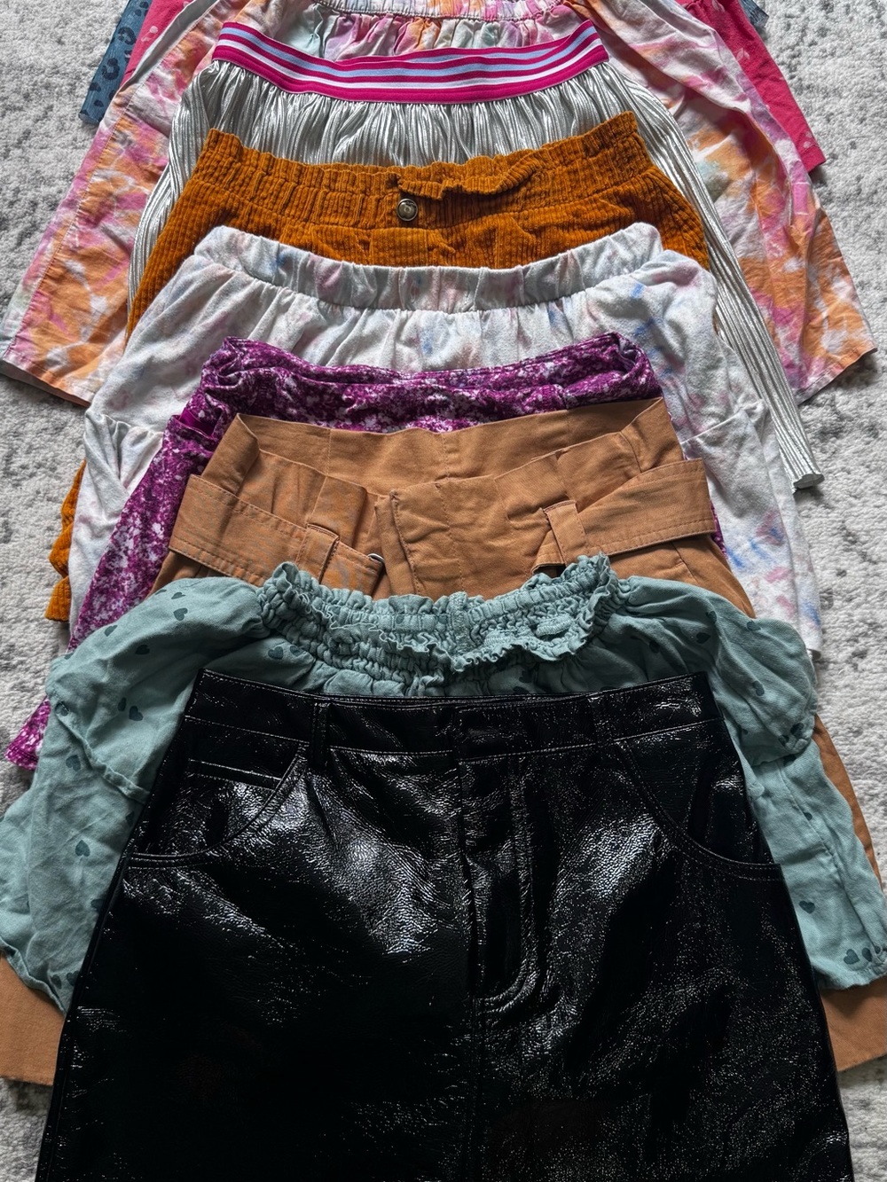 Girls 10 PCS of Skirts/Skorts bundle